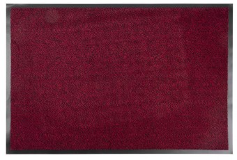 Covoras MagicHome, 60x90 cm, negru/rosu