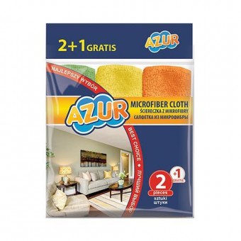 Lavetă din microfibră 2+1 gratuit AZUR