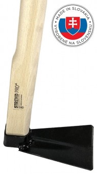 Sapa Strend Pro, Fe, prășit, lățime 9 cm, cu mâner 120 cm