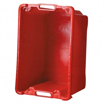 Coș multifuncțional ICS M400000 • 40 litri, 56x35x31 cm, roșu