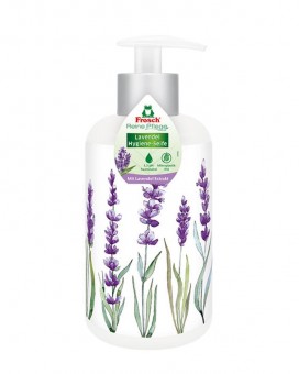 Sapun Frosch Sensitive, lichid, lavanda, cu dozator, 300 ml