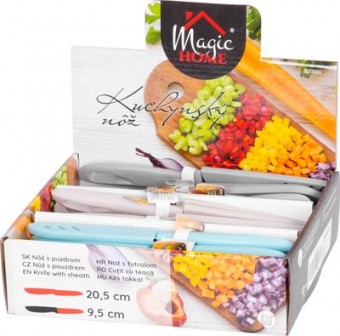 Cutit MagicHome, bucatarie, tuns, cu capac, 20,5x2,8 cm, Sellbox 30 buc