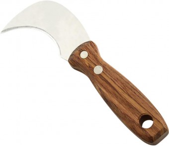 Knife Strend Pro, pentru linoleum și covoare, oțel inoxidabil, mâner din lemn, 75 mm