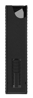 Knife Strend Pro Premium FD781, SoftTouch, 18 mm, separat, + 10 lame, set, linie neagră