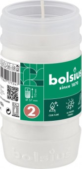 Reîncărcare Bolsius Gravelight RP2, 45 h, 142 g, 57x110 mm, pentru sanie, parafină