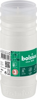 Rezervă Bolsius Gravelight RP3, 68 h, 208 g, 57x146 mm, pentru sanie, parafină