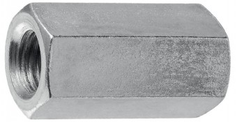 Nut Strend Pro PACK DIN 6334 Zn JHS16, prelungire pentru filet. tija, pachet 2 buc