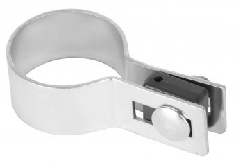 Clemă Strend Pro EUROSTANDARD, 48 mm, capăt, galvanizat, pentru stâlp rotund