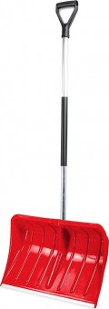 Racleta om de zapada 540x360 mm, pentru zapada, cu maner din aluminiu D 137 cm, bara metalica, lopata, racleta