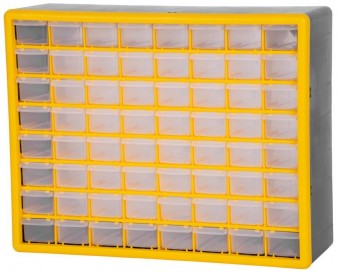 Organizator de perete Strend Pro SBx3045-G, 64 sertare