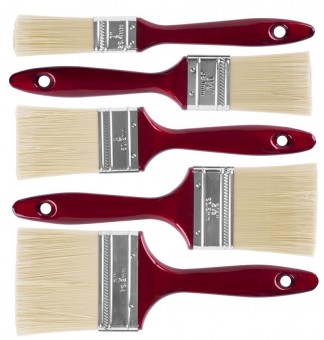 Set de perii de vopsea 2 buc. peri PVC (25mm, 40mm, 50mm, 60mm, 80mm)