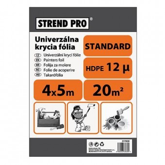 Folie de acoperire pentru vopsitori Strend Pro Standard 4x05,0 m, 12µ