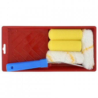 Set zugravi 6 buc (rulouri de vopsea, găleată PVC)