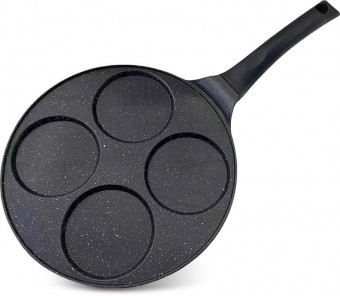 Tigaie MagicHome, pentru pâine și ochi de bou, pentru 4 bucăți, inducție, 27 cm