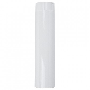 Burlan Smalt 0500 mm, alb, emailat