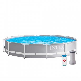Piscina Intex® Prism Frame Premium 26712, filtru, pompa, 3,66x0,76 m
