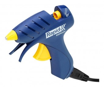 Pistol RAPID EG POINT, modul fără fir, pistol de lipici topit la cald pentru decor, pistol de topire la cald, pentru bețișoare de topire la cald 7 mm