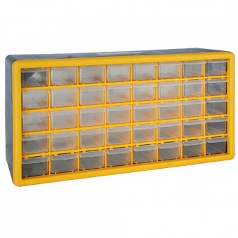 Organizator din plastic
cu 40 buc cutii PVC 500x160x250mm Strend Pro, max.25kg