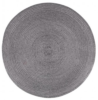 Covoraș de farfurie MagicHome, 38 cm, grafit