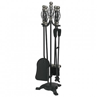Set unelte semineu, 5pcs, NIKEL, 66cm