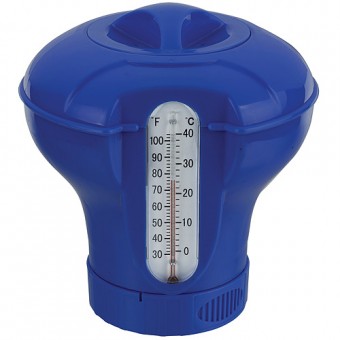 Dozator de capsule pentru piscina Strend Pro 1533, capsule de 3, cu termometru