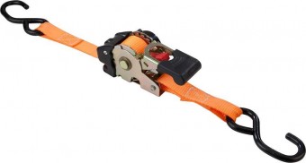 Cureaua de prindere Strend Pro TJS-19, clichet, 25 mm, L-1,8 m, max 300 kg, cu infasurare automata, ambalaj. 2 buc