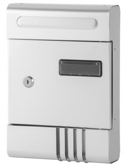 Cutie poștală GL-17AL, ALU 290x205x65 mm, argintiu