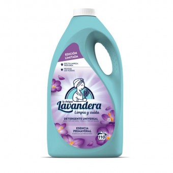Gel de spalat Lavandera, parfum de primavara, 4950 ml/110 doze de spalare, pentru spalat