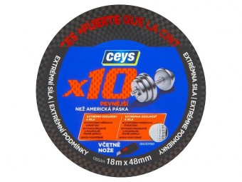 Banda Ceys Professional, x10, 18m x 48 mm
