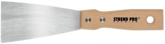 Cutite de chit Strend Pro Premium S295, 060x1,2 mm, INOX, maner de fag