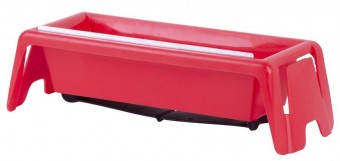 Cadă din gips carton PVC 254mm cu centură de cauciuc și suport