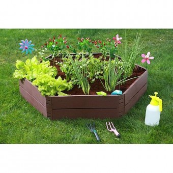 Set pat înălțat RB083, 132/25 cm, PP, 6 buc