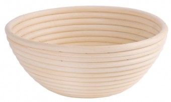 Coș din ratan MagicHome, pentru pâine, max. 1,2 kg, 28x8 cm, rotund