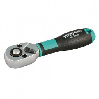 Mâner cu clichet whirlpower® 16122-08, 108 mm, 36T, 1/4, Cr-V, cu comutator de direcție