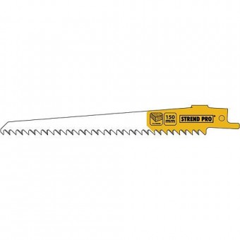 Pânză de ferăstrău alternativ Strend Pro SBW-242, 150/1,25 mm, lemn, HCS, S644D, 5 buc