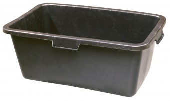 Cuvă dreptunghiulară PVC reciclat 45 litri, PE/PP