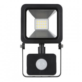 Reflector LED AG-HFLAL10W-P, 10W, 800 lm, IP44, senzor