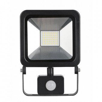 Reflector LED AG-HFLAL30W-P, 30W, 2400 lm, IP44, senzor