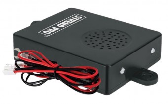 Repelent eXvision VPR05, cu ultrasunete, lanternă, DC12V, pentru jder și animale