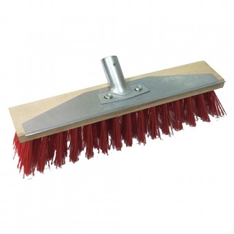 Perie de drum Geco U300.3, 300x65x22 mm, cu racleta metalica