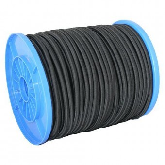 Rope Strend Pro R100, 06 mm, 90 m, cauciuc negru