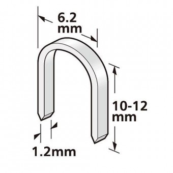 Capse rotunde Strend Pro Premium 1612, 12 mm, ambalaj. 1000 buc