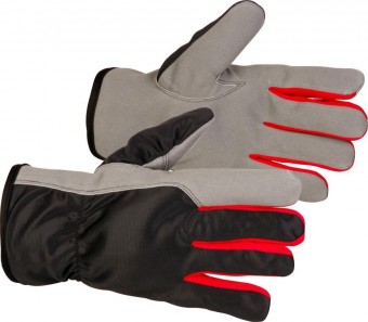 Rukavice Strend Pro Bertus Winter, zimné, zateplené, textil/koža, veľkosť 11/XXL