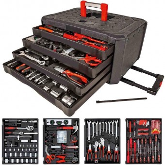 Set de scule Strend Pro, 300 de bucăți, într-o cutie