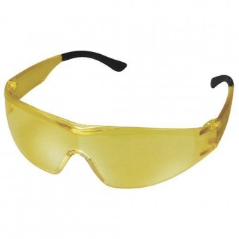 Ochelari de protectie, PVC, galbeni