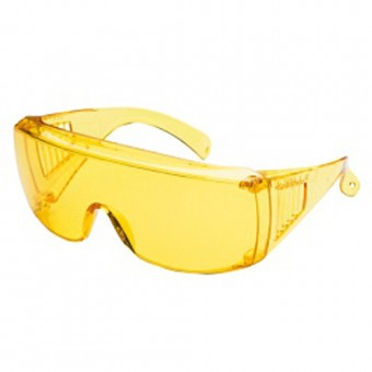 Ochelari de protectie, PVC, galbeni