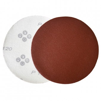 Disc abraziv KONNER 125mm, Aluoxid,P100, fixare cu velcro