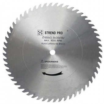 Disc ferăstrău pentru lemn 500x3,0x30 56 dinți Strend Pro