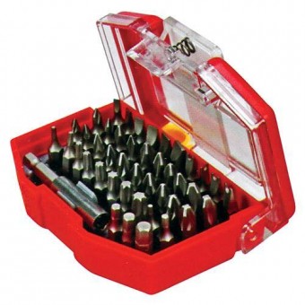 Set de biți de șurubelniță 44 buc Strend Pro, cu suport magnetic (25 mm), S2