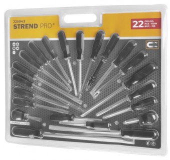 Set de șurubelnițe 22 buc Strend Pro